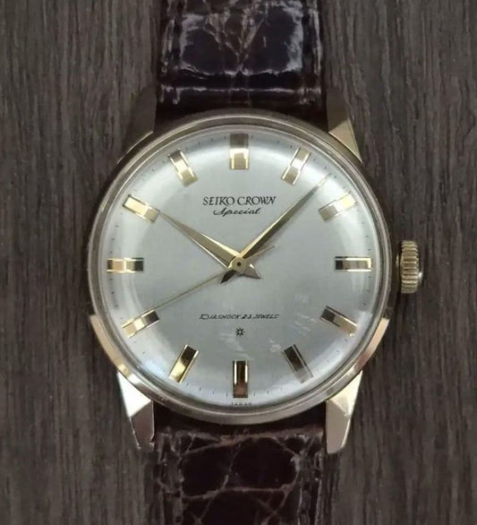 SEIKO Crown Special SD14K Manual Men's Watch — Japanese