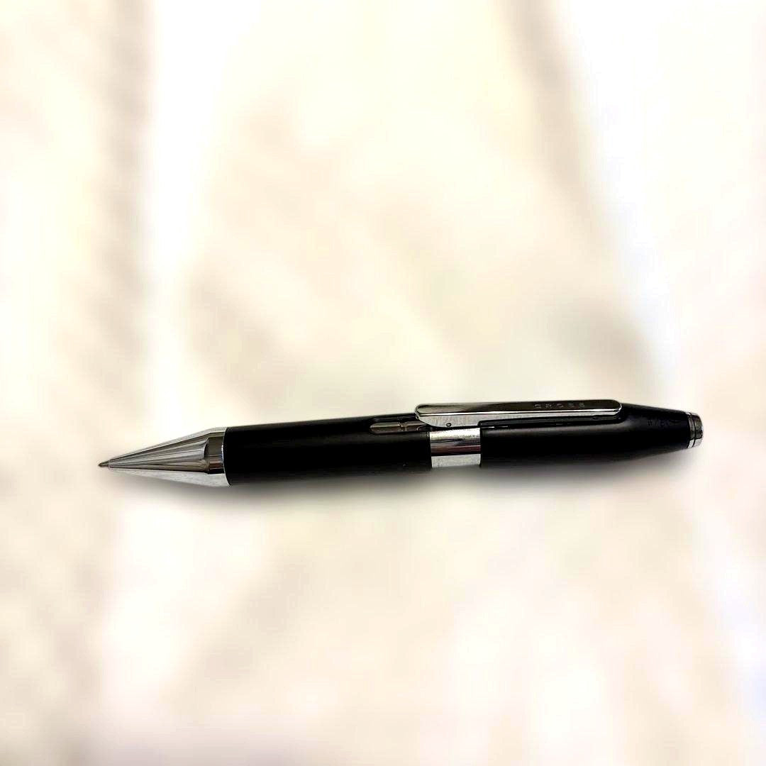 Cross X Series black rollerball pen model 8523 with capless slide open design and spare refill pen