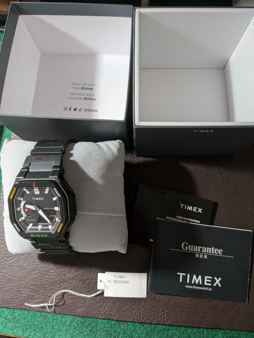 TIMEX TW2V35600 Digital Men's Watch — Japanese