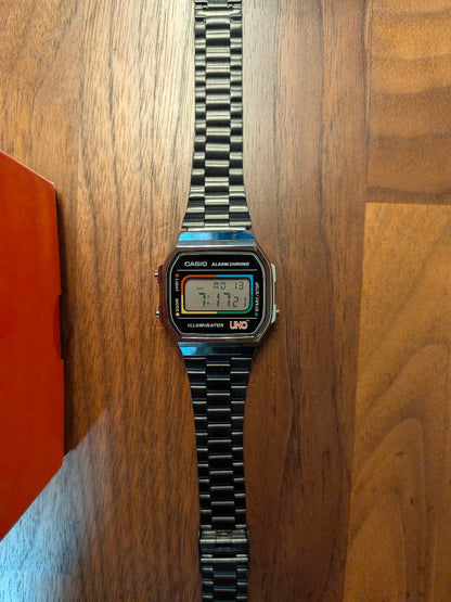CASIO UNOコラボモデル Digital Men's Watch — Japanese
