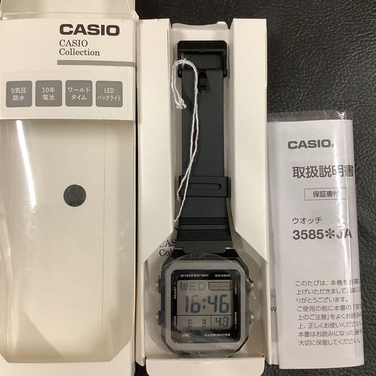 CASIO W-221H-1AJF Digital Men's Watch — Japanese