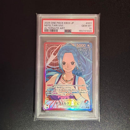 PSA 10 One Piece Nefertari Vivi L — Japanese