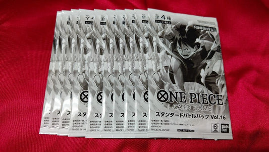 One Piece One Piece Card Game Standard Battle Pack Vol.16 10 Pack Set Pack — Japanese