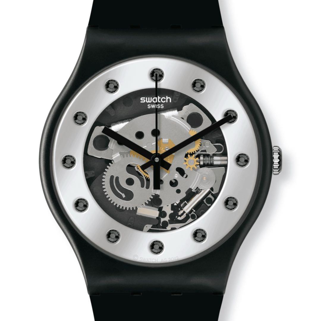 swatch SILVER GLAM Quartz Men's — Japanese