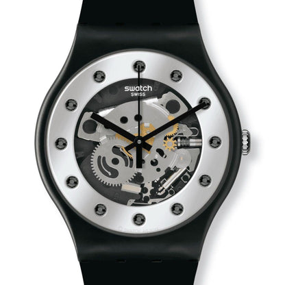 swatch SILVER GLAM Quartz Men's — Japanese