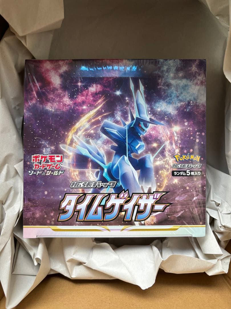 Pokemon Sword & Shield Expansion Pack Time Gazer Box — S Expansion Pack Time Gazer — Japanese