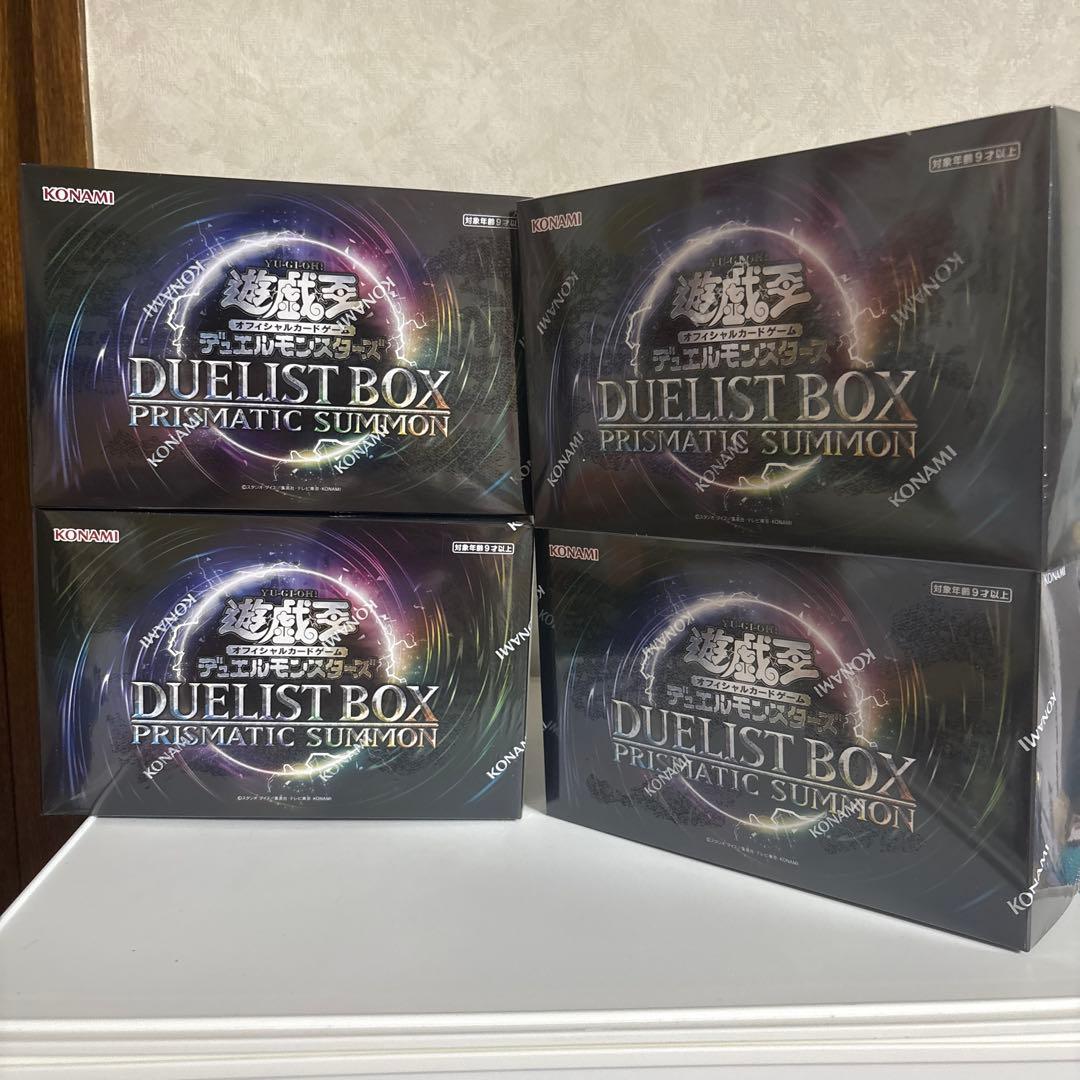Yu-Gi-Oh Yu-Gi-Oh! Duelist Box Prismatic Summon 4BOX Box — Japanese