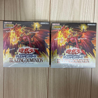 Yu-Gi-Oh Yu-Gi-Oh! OCG Blazing Dominion Box — Japanese