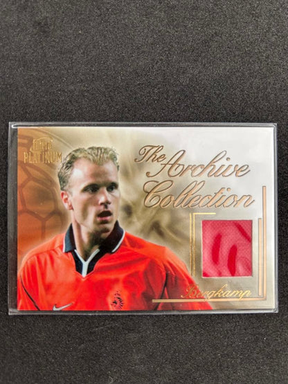 Dennis Bergkamp Jersey Card NO.185 — Japanese