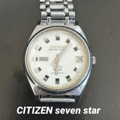 Citizen 7Star Deluxe 23 Jewels Automatic Men's Watch — Japanese