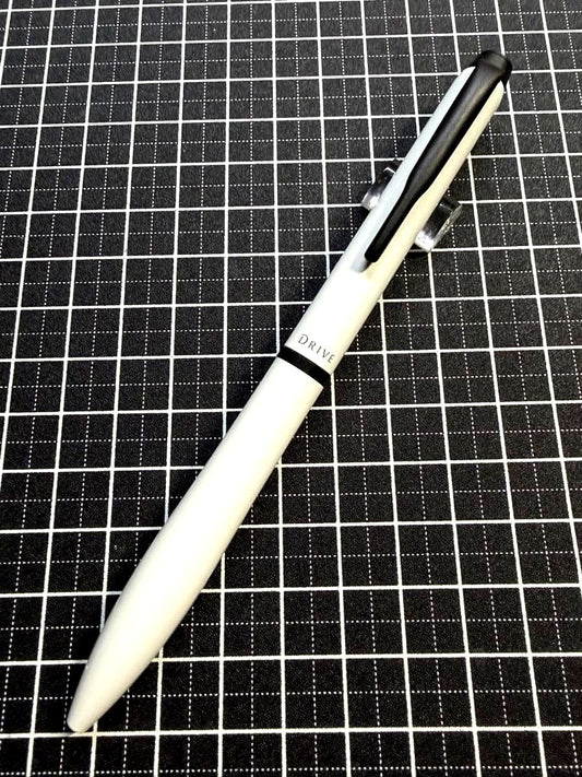 Pilot Acrodrive 100th Anniversary White ballpoint pen limited edition, sleek white body
