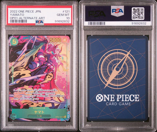 PSA 10 One Piece Yamato — Japanese
