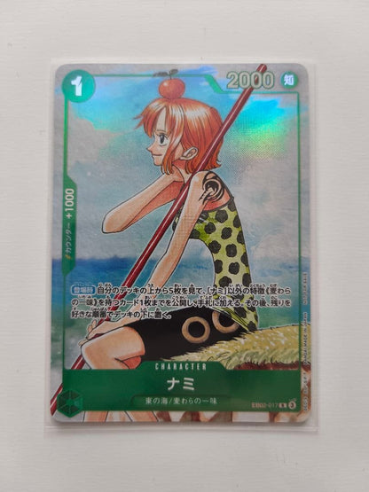 One Piece Nami R — EB02-017 — Japanese