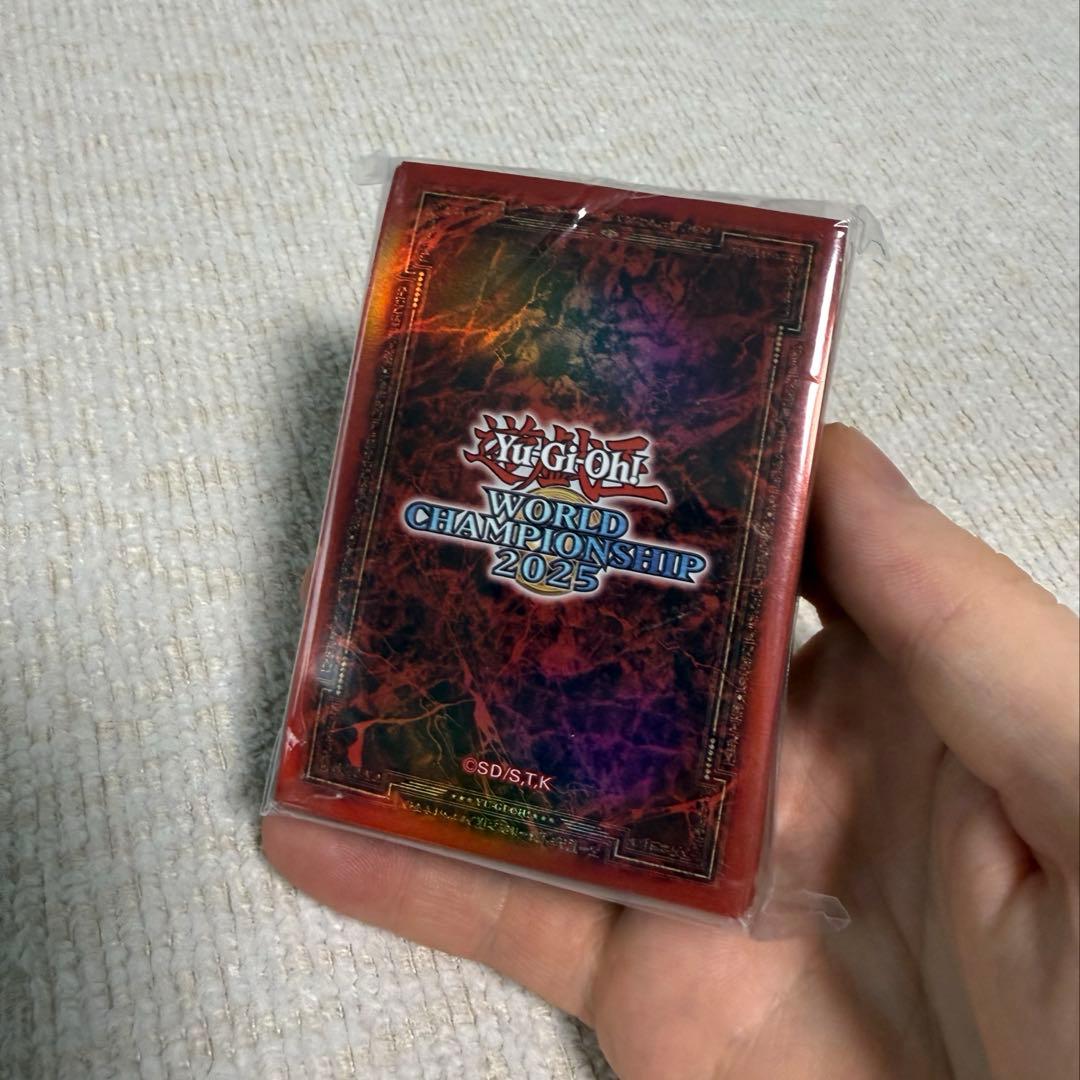Yu-Gi-Oh Yu-Gi-Oh! WCS 2025 Sleeve Red Official Paris World Championship Pack — Japanese