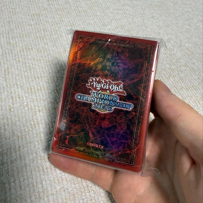 Yu-Gi-Oh Yu-Gi-Oh! WCS 2025 Sleeve Red Official Paris World Championship Pack — Japanese