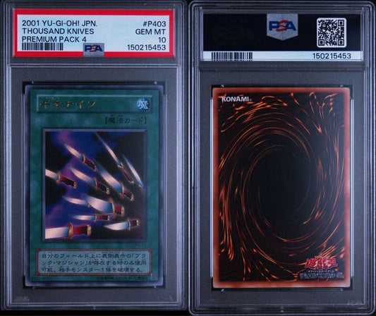 PSA 10 Yu-Gi-Oh Thousand Knife — Japanese