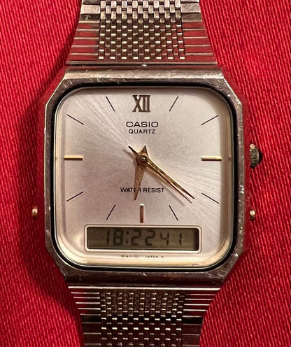 CASIO AQ-431 Digital Men's Watch — Japanese