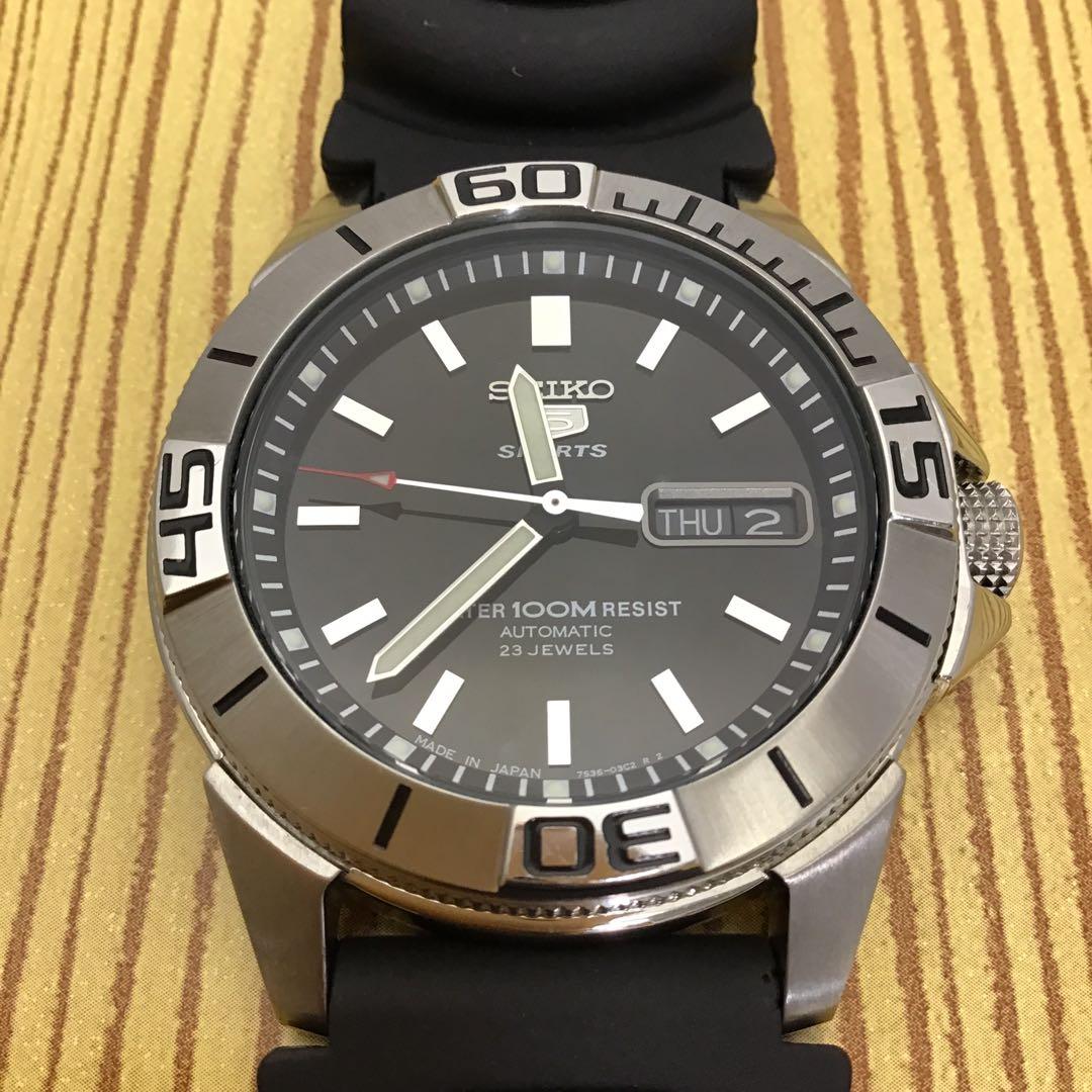 SEIKO 5 Sports SBSA023 Automatic Men's Watch — Japanese