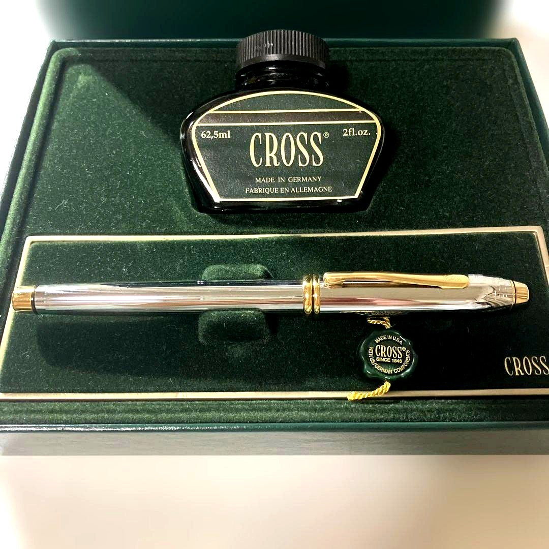 Cross Tarrant Fine Nib Fountain Pen Model Medallist with gold-plated nib and medallist color body