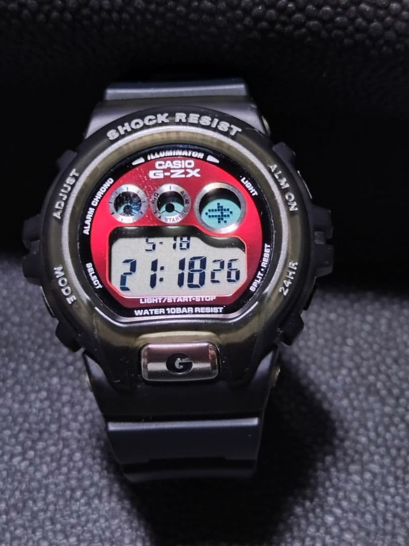 CASIO G-ZX Digital Men's Watch — Japanese