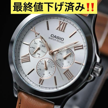 CASIO MTP-V300L Quartz Men's Watch — Japanese