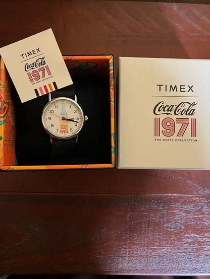 TIMEX × Coca-Cola 1971 Unity Quartz Men's Watch — Japanese
