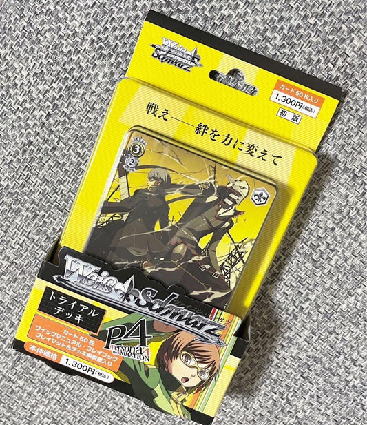 Weiss Schwarz Persona 4 Persona 4 Pack — Japanese