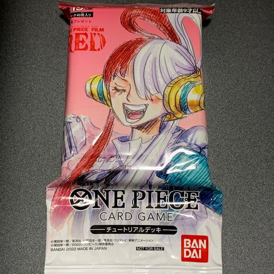 One Piece ONE PIECE FILM RED Tutorial Deck Pack — Japanese