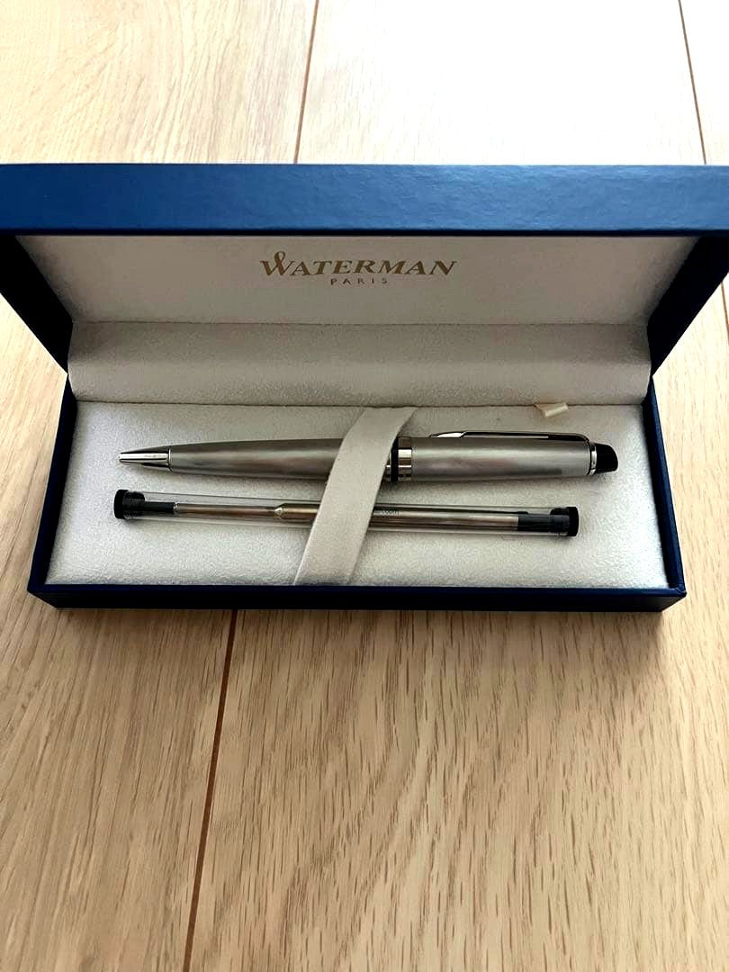 WATERMAN Expert Essential Metallic CT ballpoint pen with metallic finish and clip