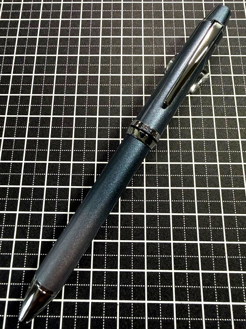 Pilot Fure Plus One Ridge multifunction pen with black, red, blue, green ballpoint inks and 0.5mm mechanical pencil in included case