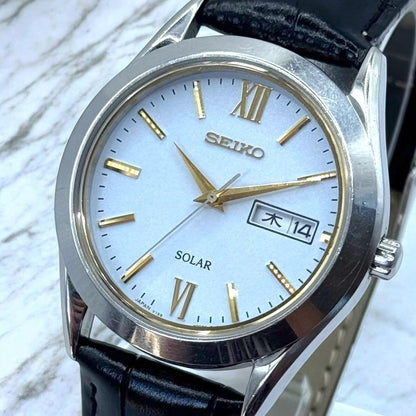 SEIKO SBTR009 Solar Men's Watch — Japanese