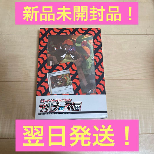 Pokemon Trainer Card Collection: Kibana's Resilience Pack — Japanese