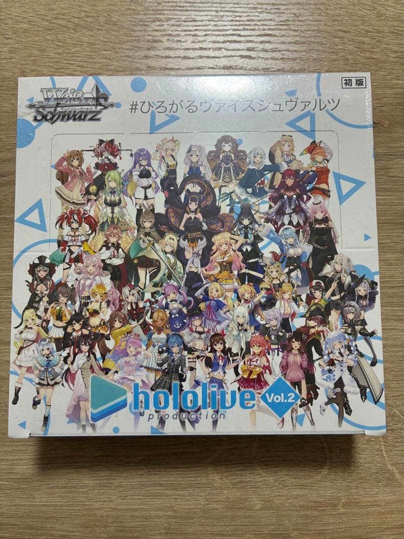 Weiss Schwarz hololive production Weiss Schwarz Hololive Vol.2 First Edition Box Box — Japanese