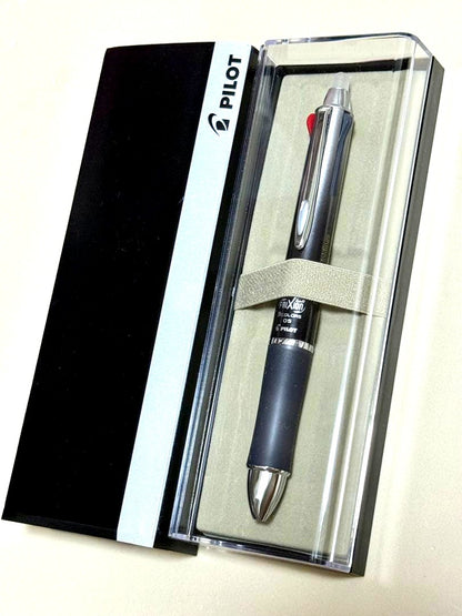 Pilot Multi-Function black metal ballpoint pen with special marking shown