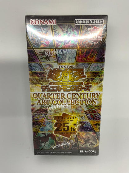 Yu-Gi-Oh Yu-Gi-Oh! Quarter Century Art Collection Unopened Box Box — Japanese