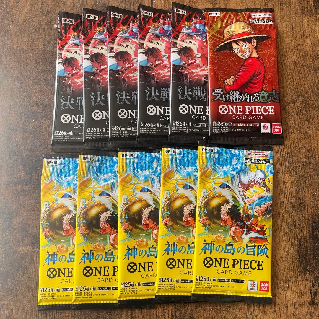 One Piece One Piece 11 Pack Random Pack - The Moment of Decision Pack — Japanese