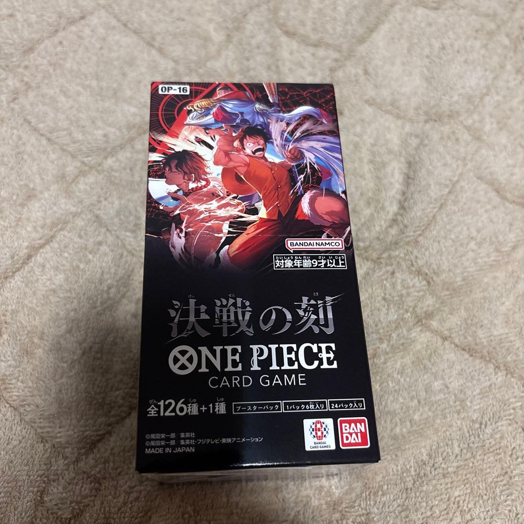 One Piece One Piece Card Game Battle of the Decisive Moment 1BOX Box L — Japanese