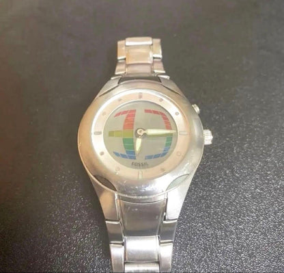 FOSSIL Bigtic Y2K Digital Men's Watch — Japanese