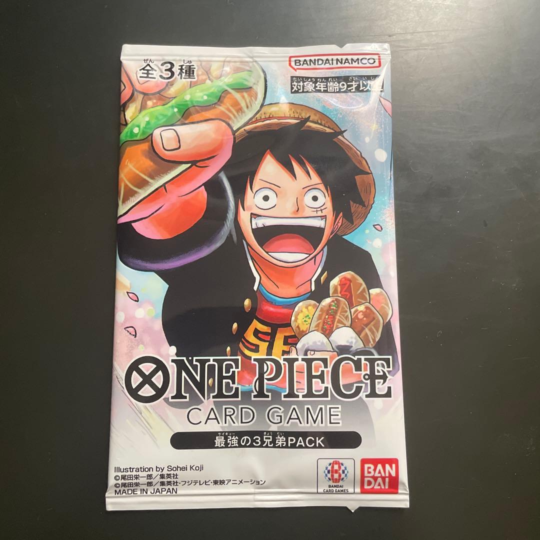 One Piece One Piece Card Game Super Strong 3 Brothers Pack Pack P — Limited Edition — Japanese