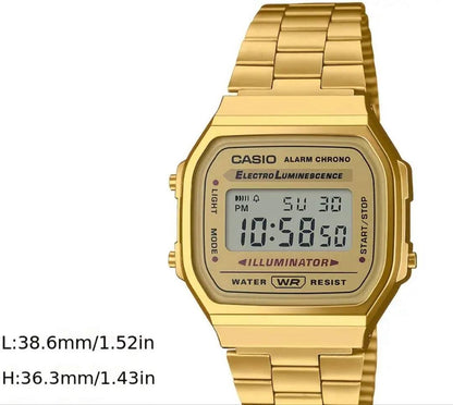 CASIO A168WG-9W Digital Men's Watch — Japanese
