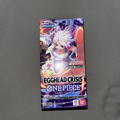 One Piece One Piece Egghead Crisis 1box Tape Included Box — EB-04 — Japanese