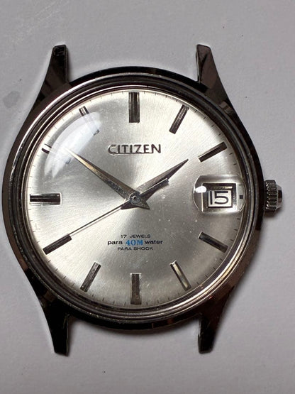 Citizen Homer Date Manual Men's Watch — Japanese