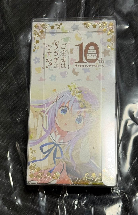 Weiss Schwarz Is the Order a Rabbit? Gochuumon wa Usagi Desu ka? 10th Anniversary Box Shrink-wrapped Box — Japanese
