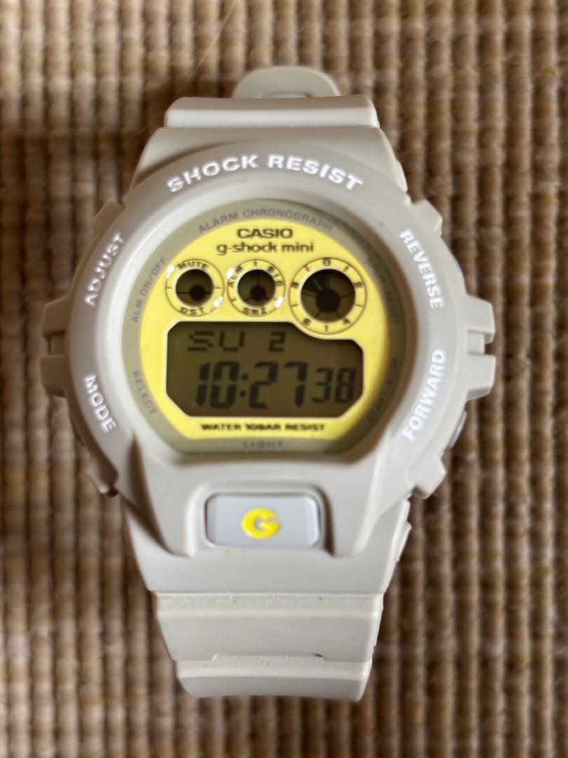 CASIO G-SHOCK mini BEIGE Digital Men's Watch — Japanese
