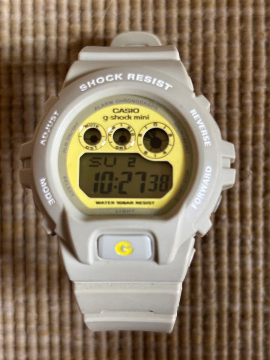 CASIO G-SHOCK mini BEIGE Digital Men's Watch — Japanese