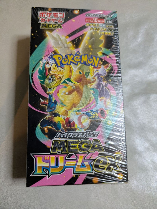 Pokemon Mega Dream ex 1BOX Shrink-wrapped Box — Japanese