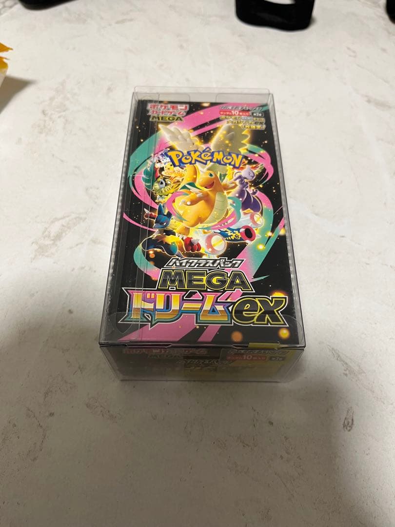 Pokemon Mega Dream ex Box Percussion-Free First Edition Box — M High Class Pack MEGA Dream ex — Japanese