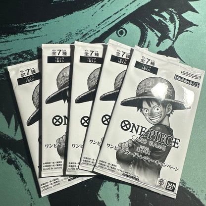 One Piece One Piece Card Game 3rd Anniversary Treasure Campaign 5-Pack Pack — Japanese