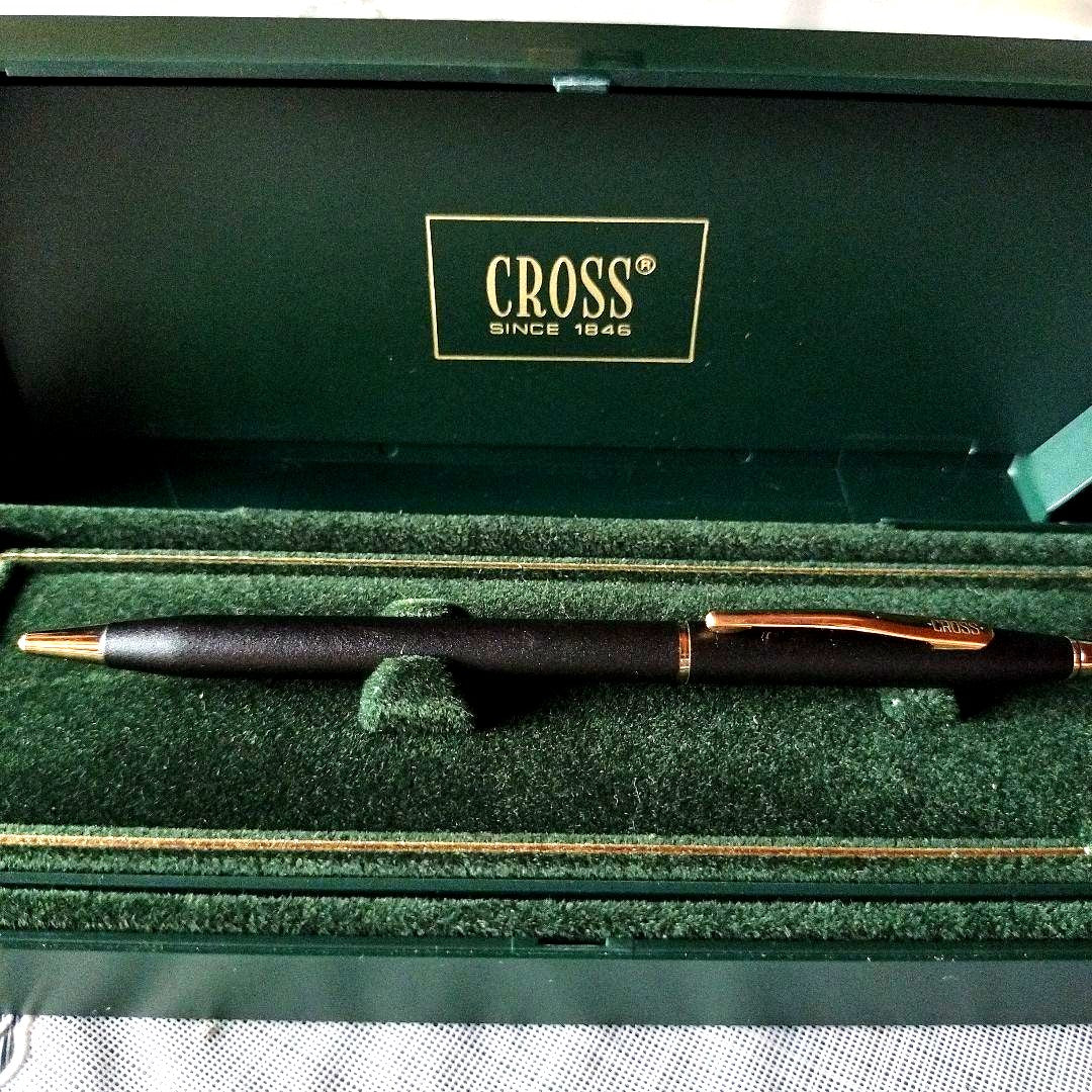 Cross Classic Century Ballpoint Pen Model 2502 CLB BP black and gold with case and instructions