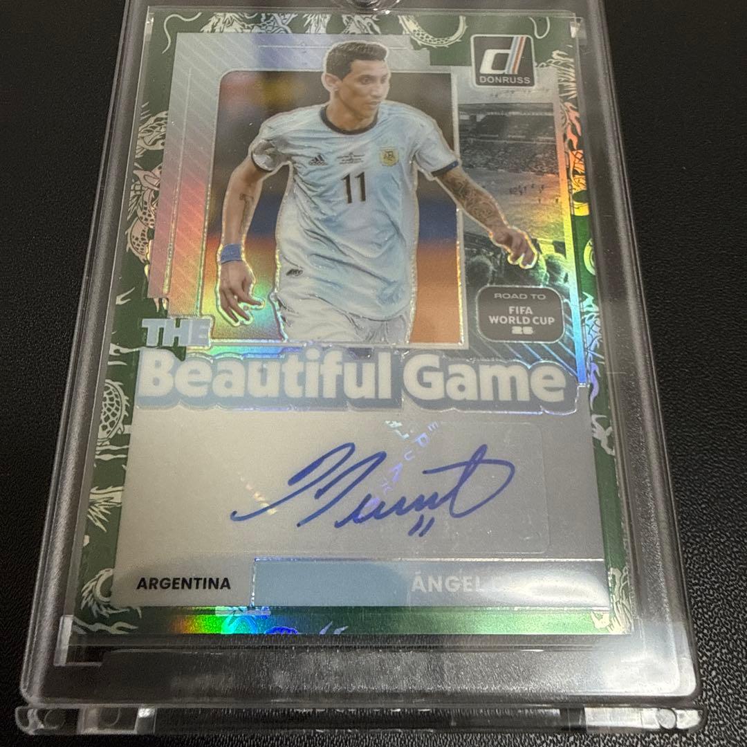 Argentina National Team Di María Autograph Card PANINI — Japanese